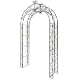 Dehner Rosenbogen Newport 134 x 244 x 38 cm Braun