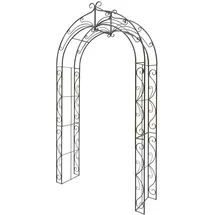 Dehner Rosenbogen Newport 134 x 244 x 38 cm Braun