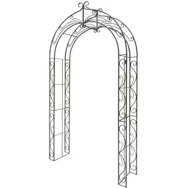 Dehner Rosenbogen Newport 134 x 244 x 38 cm Braun