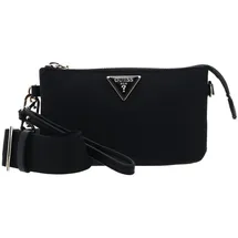GUESS Umhängetasche Latona Mini Tri Compartment Top Zip Black