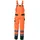 Planam Warnschutz Latzhose orange/grün