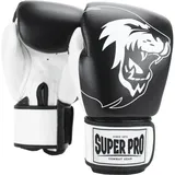 Super Pro Super Pro, Boxhandschuhe Undisputed Größe M, Schwarz lackiert