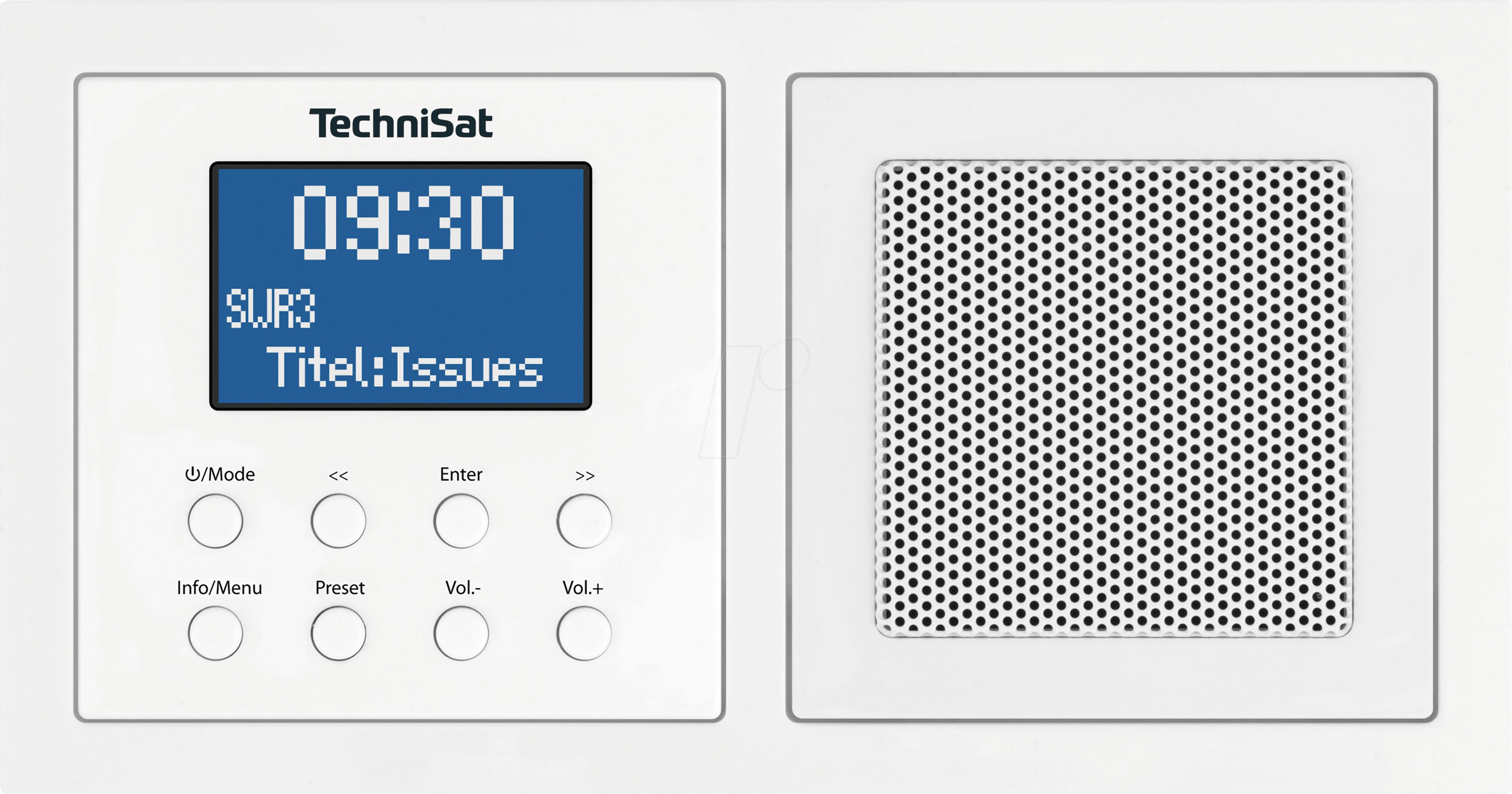 Preisvergleich Produktbild DIGITRADIO UP1 - DAB+/UKW-Unterputzradio mit Bluetooth