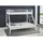 Habitat et Jardin Etagenbett leo 140 x 190 cm Metall weiß