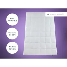 Häussling Königstraum Dauneneinziehdecke Medium 90% Daunen, und 10% Federn (Größe: 155x220 cm)