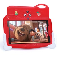 C idea 7-Zoll-Kinder-Tablet, Android 13-Tablet für Kinder von 3 bis 7 Jahren, 32 GB ROM + 32 GB erweiterbarer Speicher mit Google Play/Kindersicherung, elektrisches Lernen für Kinder (rot)