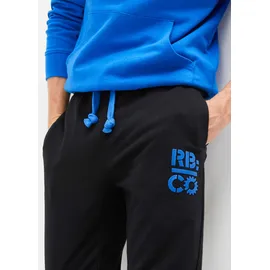 bonprix Jogginghose Regular Schwarz 68/70
