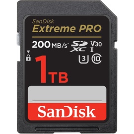 SanDisk Extreme Pro SDHC/SDXC UHS-I U3 R200/W140 1 TB