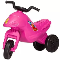 Superbike-Motorrad ohne Pedale - rosa