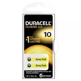 Duracell Activair Hörgerätebatterien 10 6 St.