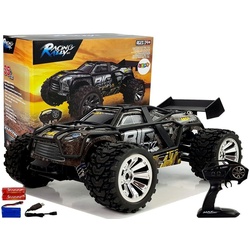 LEAN Toys Spielzeug-Auto Offroad RC Auto ferngesteuert 35 km/h Fahrzeug Rennwagen Spielzeugauto schwarz