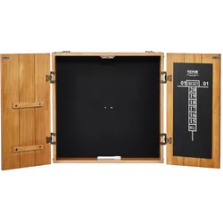 VEVOR Dartboard-Kabine aus Massivholz Offizielle Größe Dartboard-Schrank