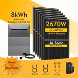Anker SOLIX Solarbank 3 E2700 Pro, 6-8 Solarmodule, mit MC4 Kabel