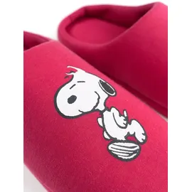 UNITED LABELS Snoopy Pantoffeln Rot 37
