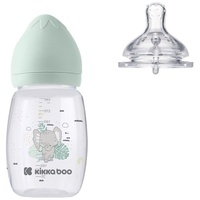 KIKKABOO Savanna Anti-colic Baby Bottle Babyflasche 3 m+ Mint 260 ml