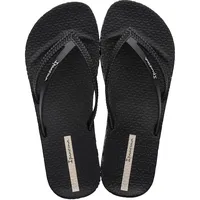 Ipanema Damen Bossa Soft V FEM Flipflop, Black, 38 EU - 38 EU