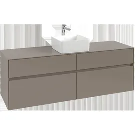 Villeroy & Boch Collaro Waschtischunterschrank C04900AA 160x54,8x50cm, Waschtisch mittig, White oak
