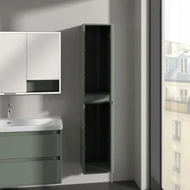Villeroy & Boch Skyla C80101AF Hochschrank 35,0 x 170,0 x 34,9 cm Soft Green Glas/Holz
