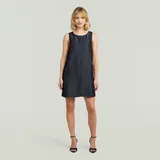 G-Star Lightweight Shift Cargo Kleid Blau XS