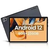 kinstone Tablet PC,10,1 Zoll Gaming Tablet,Okta Core CPU 8GB RAM 256GB ROM, WLAN 2.4G+5G 5MP+8MP Kamera,FHD 1920x1200 Auflösung,7600mAh,Geschenke für Kinder zum Lernen und Spielen