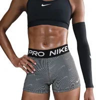 Nike Pro Mid-Waist 3" Printed kurze Leggings Damen Tights,