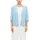 s.Oliver Feinstrickjacke mit 3/4-Arm und Wellenkante Blau L