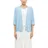 s.Oliver Feinstrickjacke mit 3/4-Arm und Wellenkante Blau L