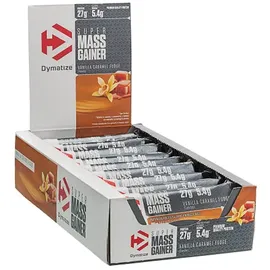 Dymatize Super Mass Gainer Vanilla Caramel Fudge Riegel 10 x 90 g