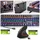 EAXUS Mechanische Gaming Tastatur Blue Switches DE