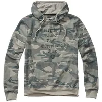 Brandit Textil Motörhead Kapuzenpullover Grey Camo L
