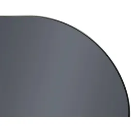 Schöner Wohnen SCHÖNER WOHNEN-Kollektion Walk In YUNA mit Bogen, 90 x 200 cm, Mattschwarz, Grau Anthrazit - Schwarz