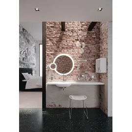 Hewi Föhnhalter, chrom signalweiß