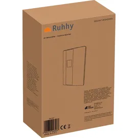 ruhhy Luftentfeuchter Elektrisch 1800ml Raumentfeuchter 30m2 Entfeuchter 21847, Farbe:Schwarz/Black