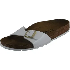 Birkenstock Madrid Birko-Flor Lack schmal patent white 39