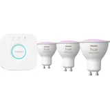 Philips GU10 3er Pack 3 x 400 lm Starterset