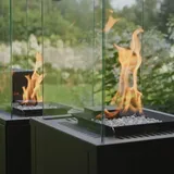 Kratki Terrassenheizer Patio Mini Quarzsinter Naturali Grigia 8,2kW