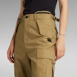 G-Star Cropped Drawcord Cargohose - Dk Fawn - 27