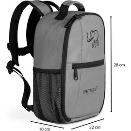 Normani Praktischer Kinderrucksack mit Kühlfunktion 6 Liter | Grau