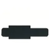 Leitz Stecksignal Hartfolie, schwarz