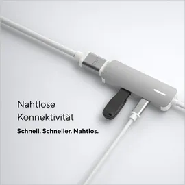 Linq 3in1 USB-C Multiport Hub - Space Grey-White