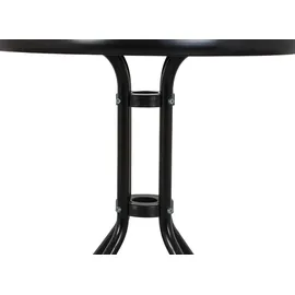 LINDER EXCLUSIV Gartentisch Ø 60 x 70 cm Schwarz