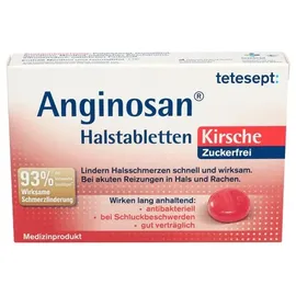 Merz Consumer Care GmbH Tetesept Anginosan Halstabletten zuckerfrei Kirsch