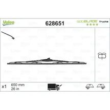 Valeo Wischblatt 628651