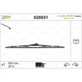 Valeo Wischblatt 628651