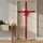 Home Styling Collection Türdeko Schleife 33 x 42 cm Rot