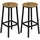 OEM Barhocker 32 x 65 cm Hellbraun