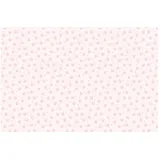 partydeco Tischdecke, Papiertischdecke 180x120cm Pfoten Muster Hellrosa rosa