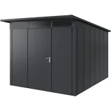 hörmann stauraumsysteme Juno Gerätehaus 2,62 x 3,10 m Anthrazitgrau