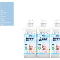 (1L|7,02) 3x950ml Lenor Weichspüler Sensitiv | 114WL | Hypoallergen