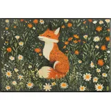 Wash+Dry Floral Fo/y 50 x 75 cm Bunt